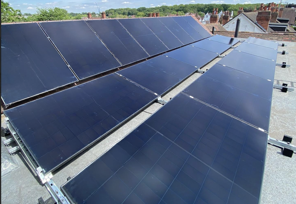 Commercial Solar Roofs London